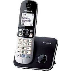 Panasonic KX-TG6811FXB Trådløs telefon Ingen nummervisning Sort > I externt lager, forväntat leveransdatum hos dig 09-10-2023